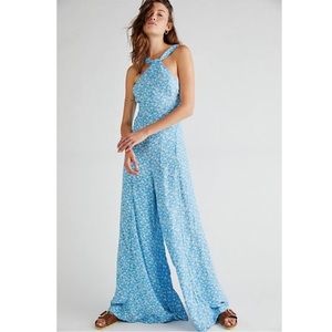 10. Free People Arlo Jumpsuit Blue
